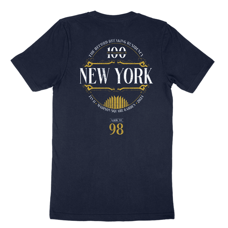 Billy Joel "1-11-24 MSG New York Event" Navy T-Shirt