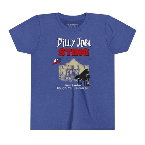 Billy Joel & Sting "102524 San Antonio Event" Youth TShirt Billy