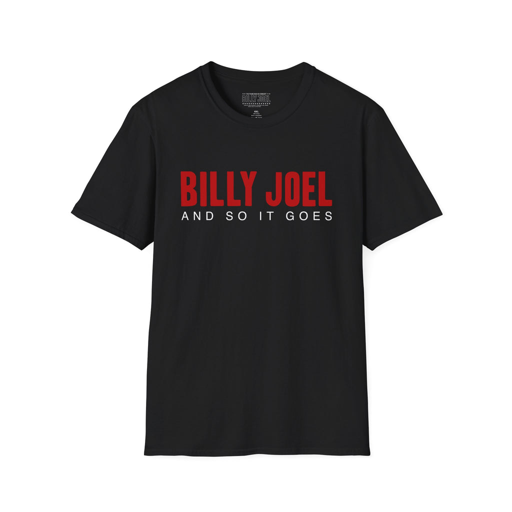 Billy Joel "And So It Goes Title" T-Shirt