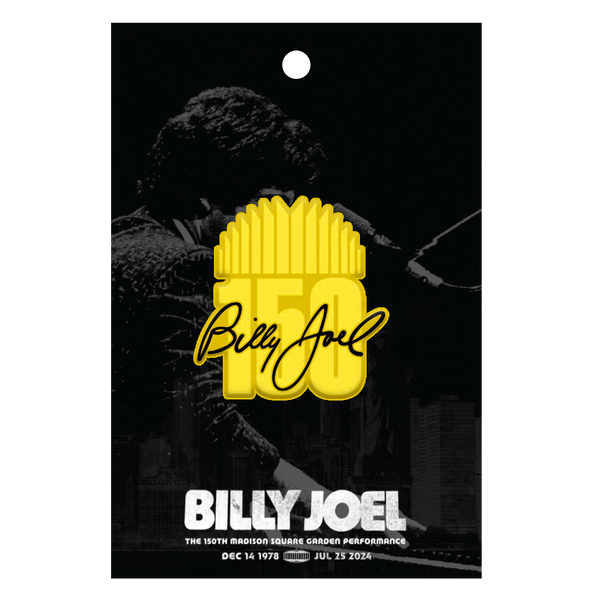 Billy Joel "150th MSG " Metal Collectable Lapel Pin Billy Joel Online