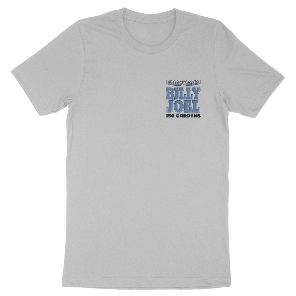 Billy Joel"150th MSG Event  Poster" Silver T-Shirt