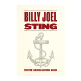 Billy Joel / Sting "4-13-24  San Diego, CA Event" Poster