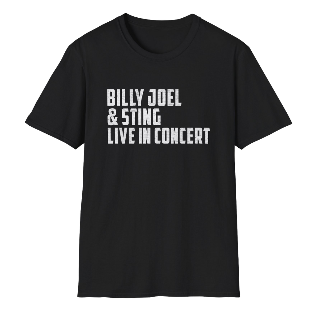 Billy Joel & Sting "2-8-25 Indianapolis Event" T-Shirt
