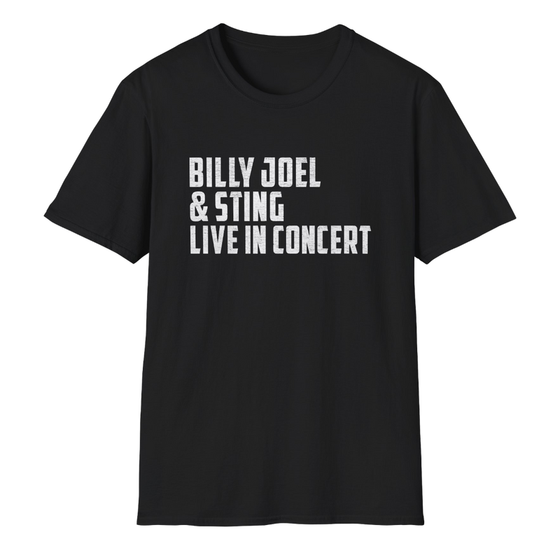 Billy Joel & Sting "2-8-25 Indianapolis Event" T-Shirt
