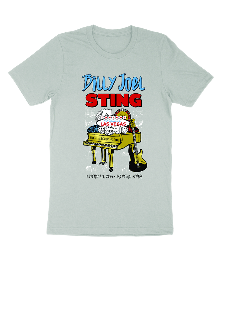 Billy Joel & Sting "11-9-24 Las Vegas Event" T-Shirt