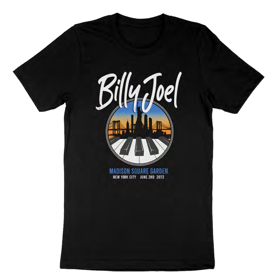 Billy Joel "6-2-23 MSG Event" T-Shirt