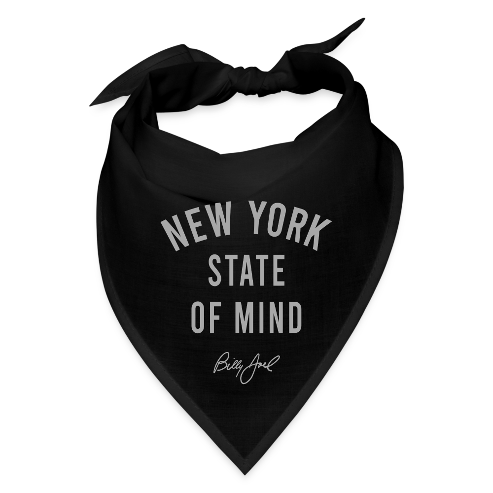 Billy Joel "NYSOM" Bandana - black