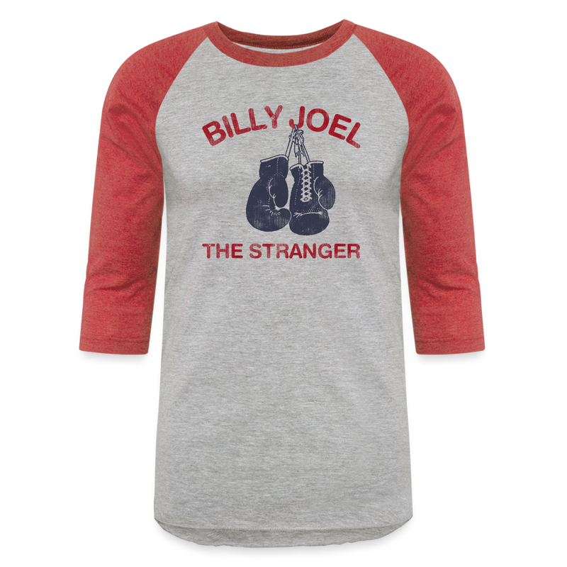 Billy Joel "The Stranger" Raglan - Online Exclusive - heather gray/red