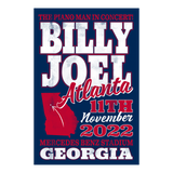 Billy Joel "11-11-22 Atlanta, GA Event" Poster