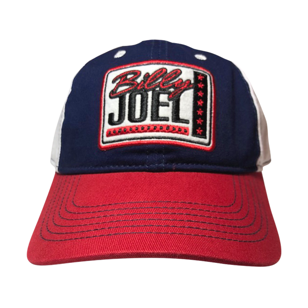 Billy Joel White/Navy/Red Baseball Jersey-2023 Stadium Tour