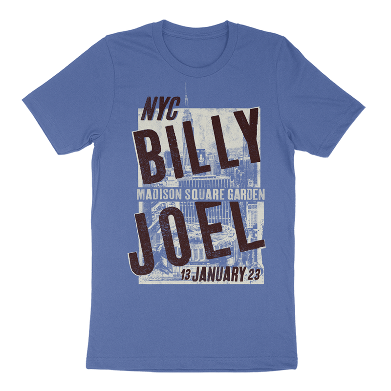 Billy Joel "1-13-23 MSG Event" T-Shirt