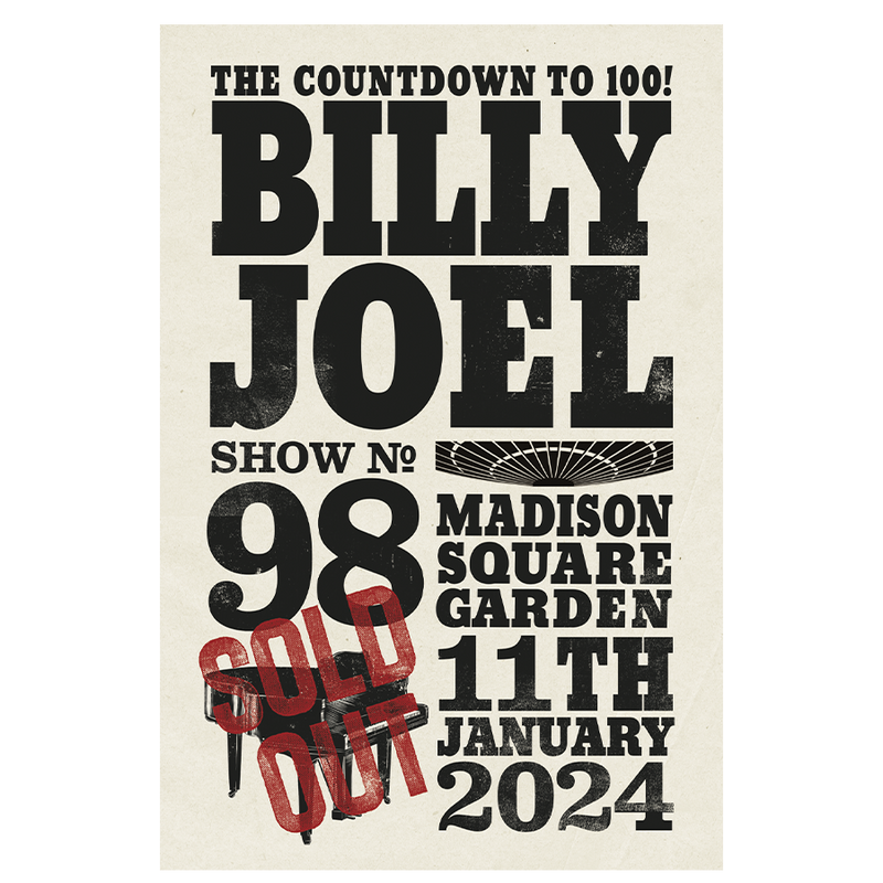 Posters – Billy Joel Online Store