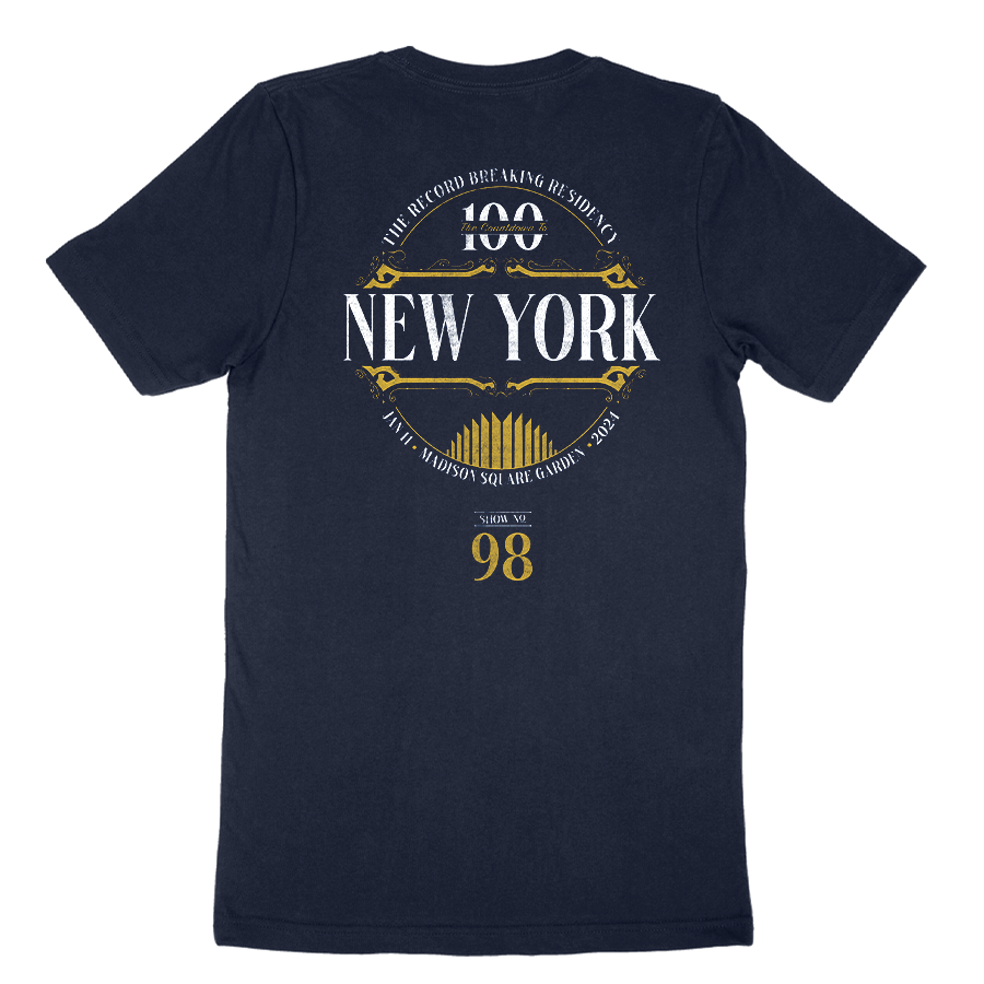 Billy Joel "1-11-24 MSG New York Event" Navy T-Shirt