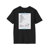 Billy Joel "2-8-25 Indianapolis Set List" T-Shirt - Online Exclusive