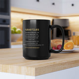 Turnstiles 50th Anniversary Black Mug