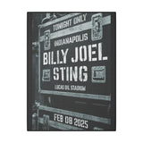 Billy Joel & Sting "2-8-25 Indianapolis Event" Canvas