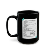 Billy Joel "9-13-24 Cleveland Set List" Black Mug - Online Exclusive