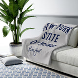 New York State Of Mind Sherpa Fleece Blanket