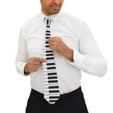 "Piano Keys" Necktie