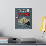 Billy Joel & Sting "10-25-24 San Antonio Event" Canvas