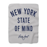New York State Of Mind Sherpa Fleece Blanket