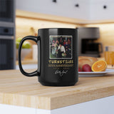 Turnstiles 50th Anniversary Black Mug