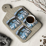 "Glass Houses" Coaster Set