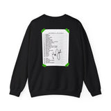 Billy Joel "10-12-24 Los Angeles Set List" Crewneck - Online Exclusive