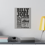 Billy Joel "10-12-24 Inglewood Los Angeles Event" Canvas - Online Exclusive