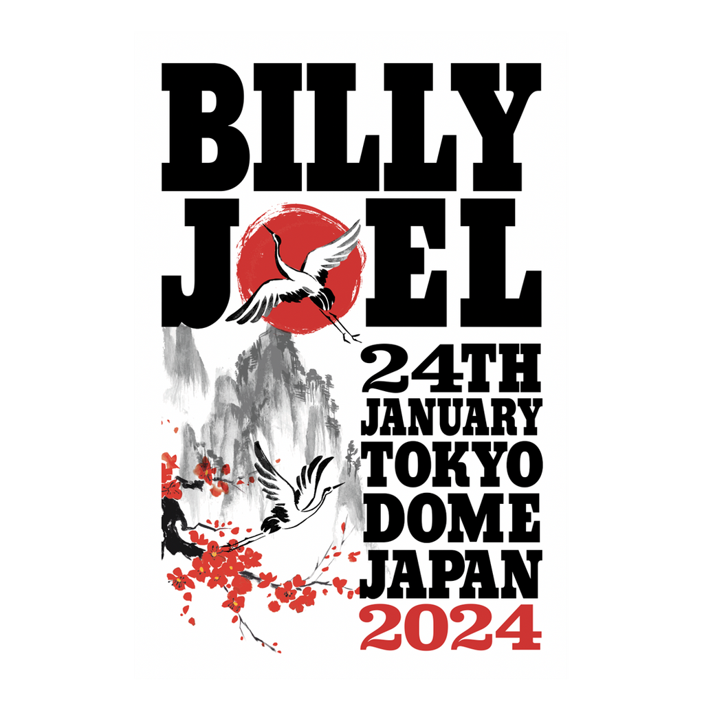 Billy Joel "1-24-24 Tokyo Dome Japan Event" Poster