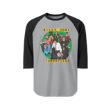 Vintage Turnstiles 3/4 Sleeve Raglan Shirt