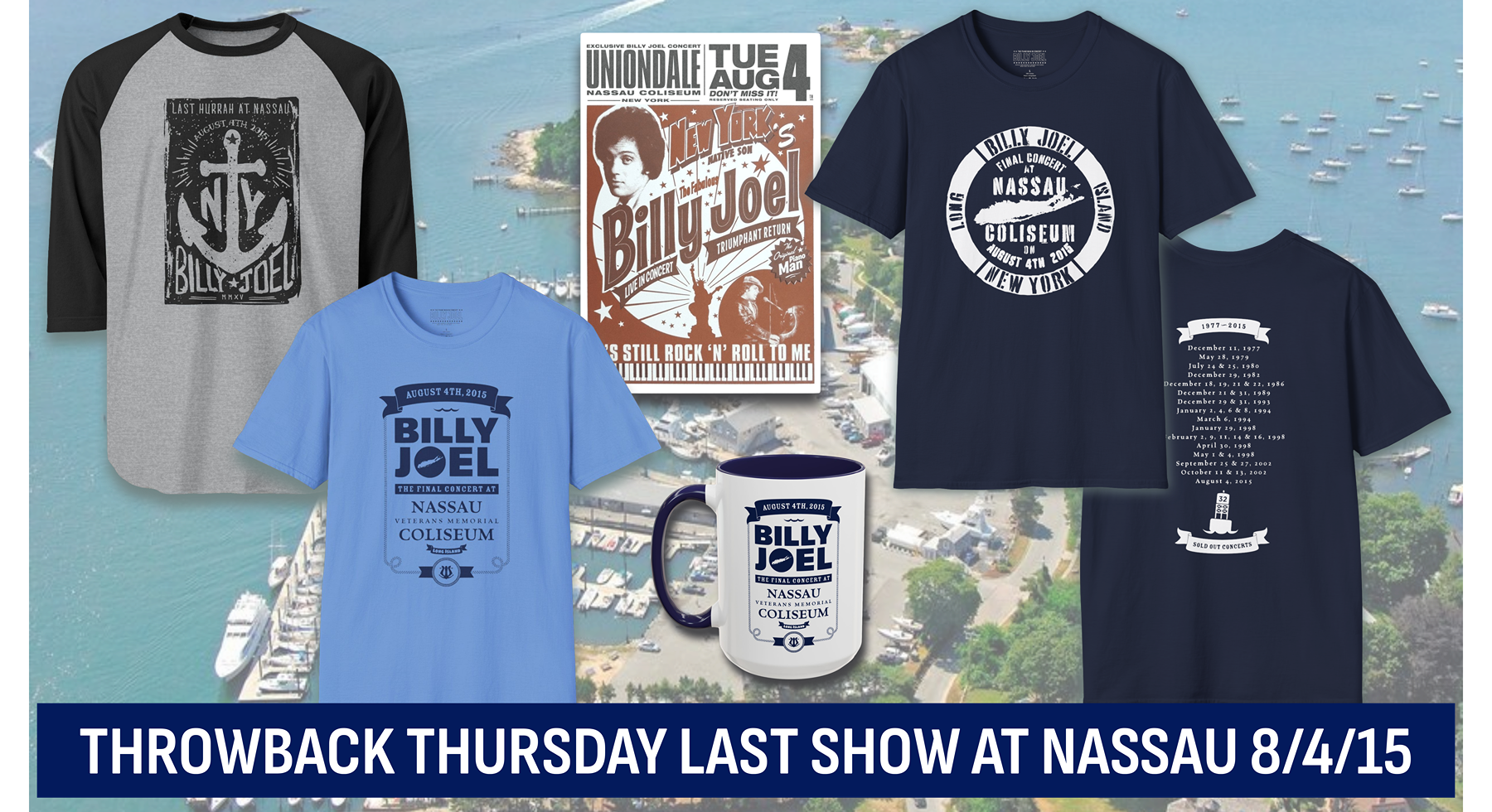 Billy Joel Official Store – Billy Joel Online Store