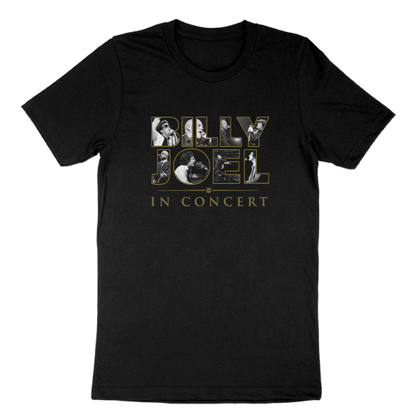Billy Joel "In Concert 2024 Admat Itinerary" TShirt Billy Joel
