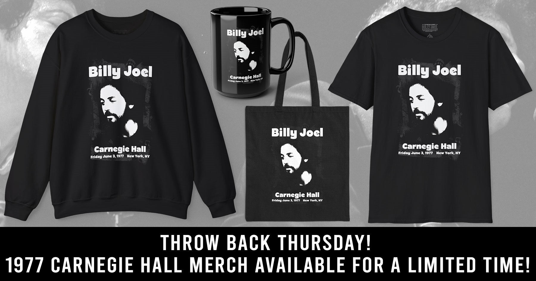 Billy Joel Official Store – Billy Joel Online Store