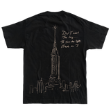 Billy Joel "Turn The Lights Back On Empire" Black T-Shirt- Online Exclusive