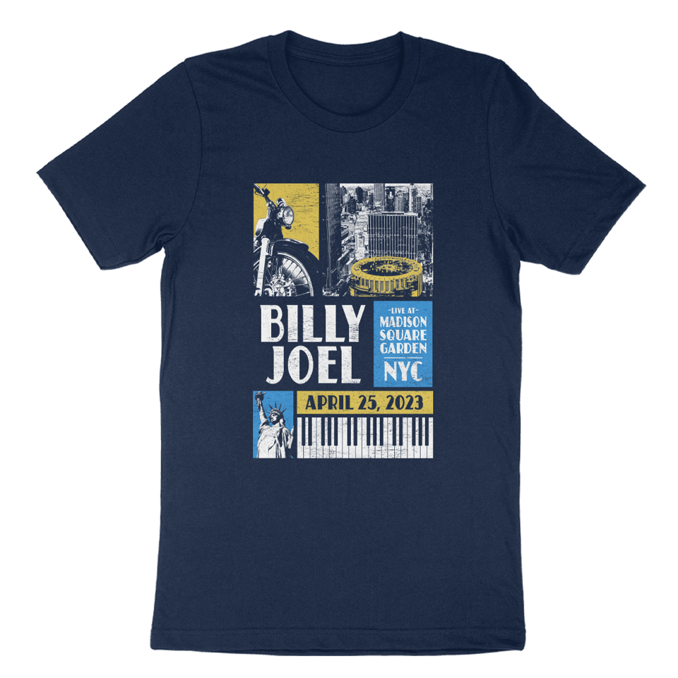 Billy Joel "4-25-23 MSG Event" T-Shirt