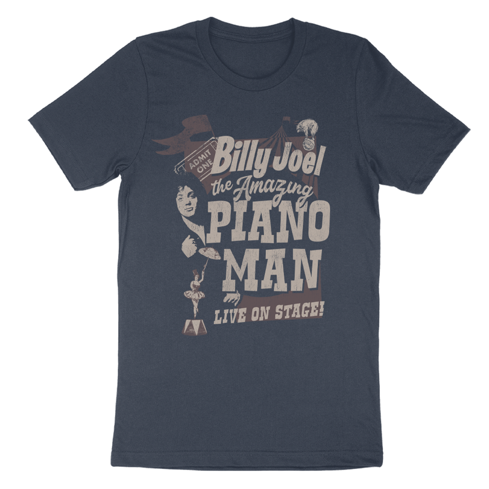 Billy Joel "Amazing Piano Man" T-Shirt