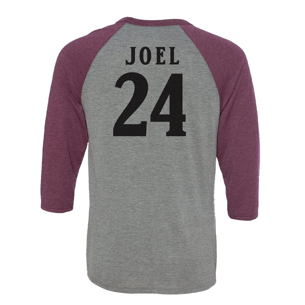 Billy Joel "Athletic Logo 24 " Raglan