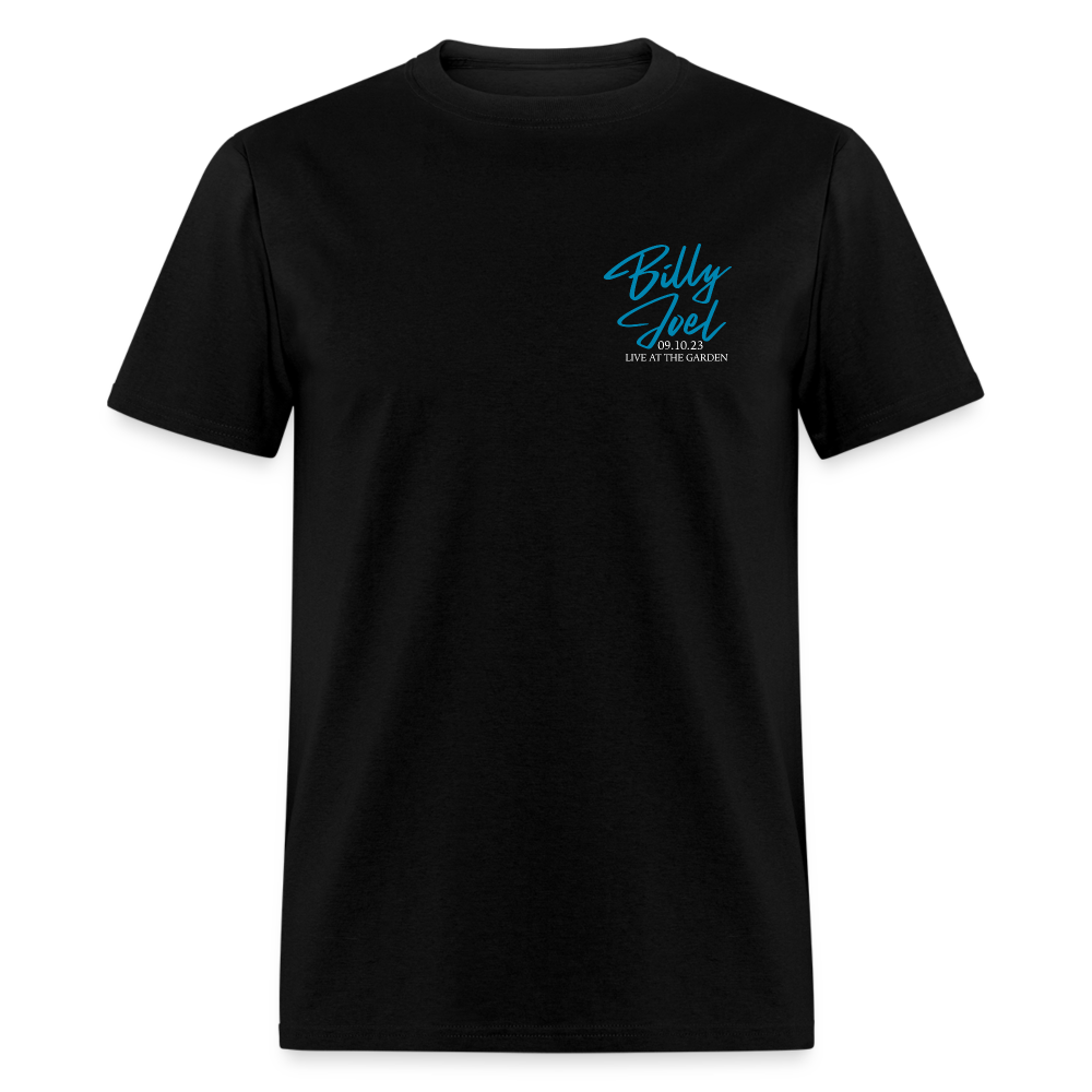 Billy Joel "9-10-23 MSG Set List" Black T-Shirt - Online Exclusive - black
