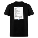 Billy Joel "7-7-23 London Set List" Black T-Shirt Online Exclusive - black