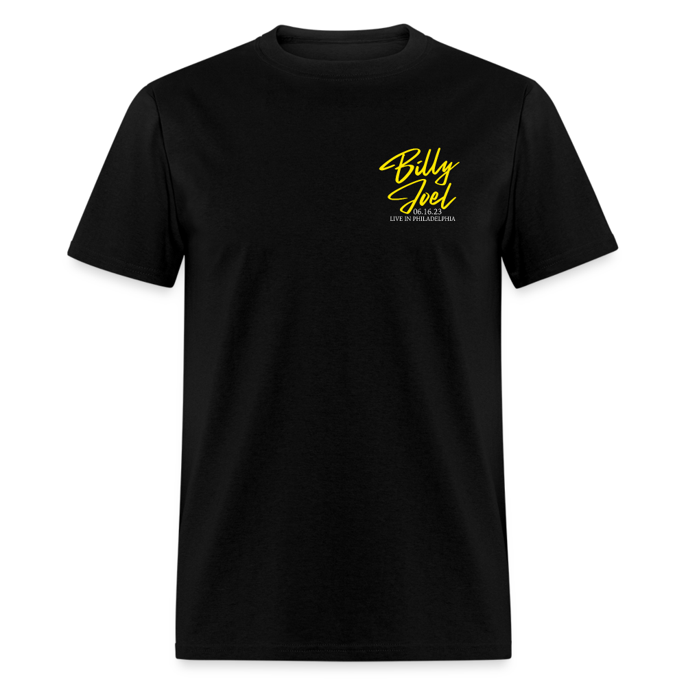 Billy Joel "6-16-23 Philadelphia Set List" Black T-Shirt  Online Exclusive - black