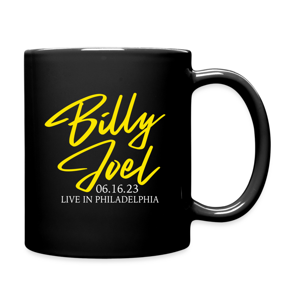 Billy Joel "6-16-23 Philadelphia Set List" Black Mug Online Exclusive - black