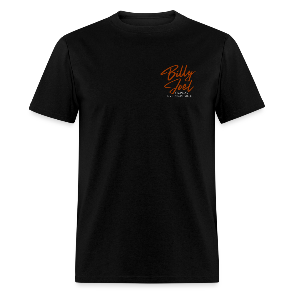Billy Joel "5-19-23 Nashville Set List" Black T-Shirt - Online Exclusive - black