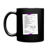 Billy Joel "5-5-23 MSG Set List" Black Mug Online Exclusive - black
