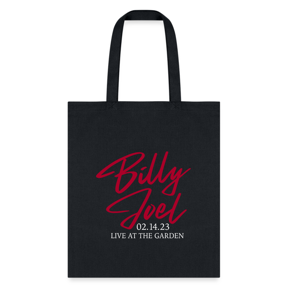 Billy Joel "2-14-23 MSG Set List" Black Tote Bag Online Exclusive - black