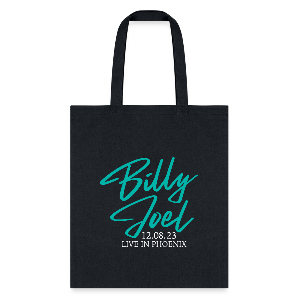 Billy Joel "12-8-23 Phoenix Set List" Tote Bag - Online Exclusive - black