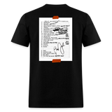 Billy Joel "12-19-23 MSG Set List" Black T-Shirt  Online Exclusive - black