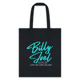 Billy Joel "12-31-23 New Year's Eve Set List" Black Tote Bag Online Exclusive - black