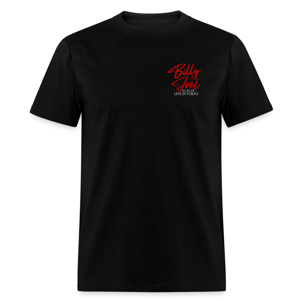 Billy Joel "1-24-24 Tokyo Set List" Black T-Shirt  Online Exclusive - black