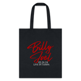 Billy Joel "2-24-24 Tampa Set List" Black Tote Bag Online Exclusive - black